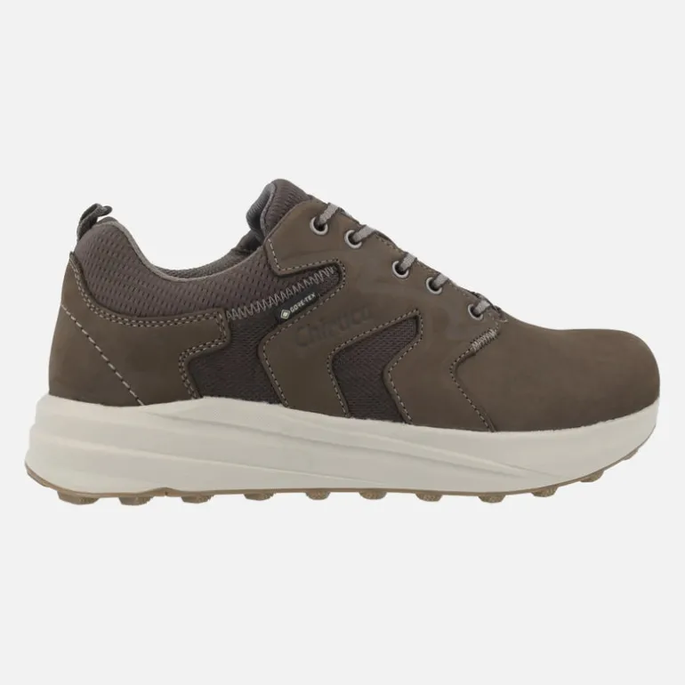 Deportivas para hombre Sidney 22 en nobuck marrón con membrana Gore-tex