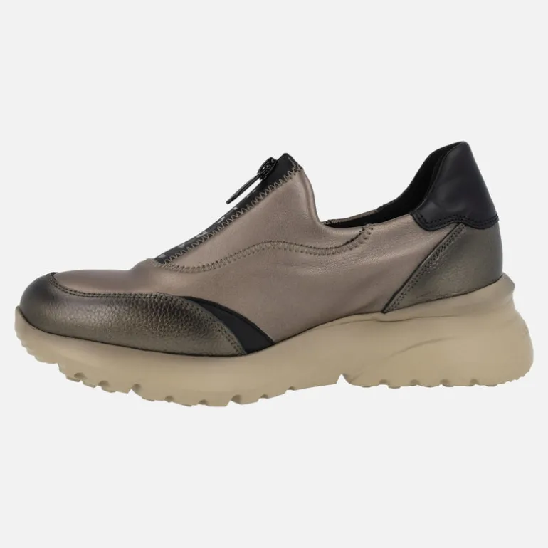 Deportivas Polinesia con cremallera frontal