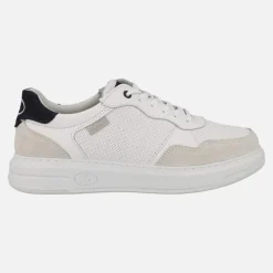 Deportivos confort en combinado blanco para hombre