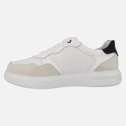 Deportivos confort en combinado blanco para hombre