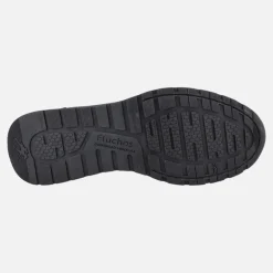 Deportivos de piel con cordones y cremallera Louis