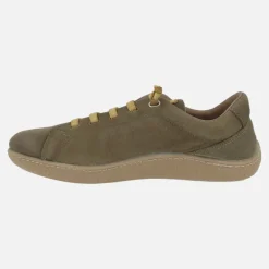 Deportivos de piel con cordones elásticos Oki 014