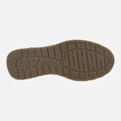 Deportivos de piel con cordones y cremallera Louis