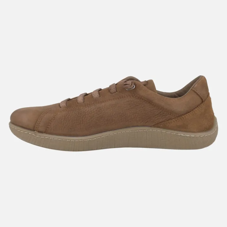Deportivos de piel con cordones elásticos Oki 014