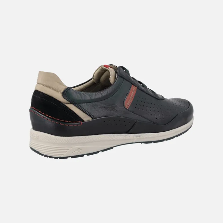 Deportivos de piel con cordones elásticos Jaden