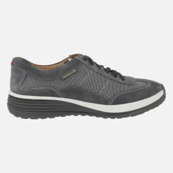 Deportivos para hombre de Mephisto en serraje combinado con tejido