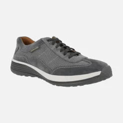 Deportivos para hombre de Mephisto en serraje combinado con tejido