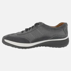 Deportivos para hombre de Mephisto en serraje combinado con tejido