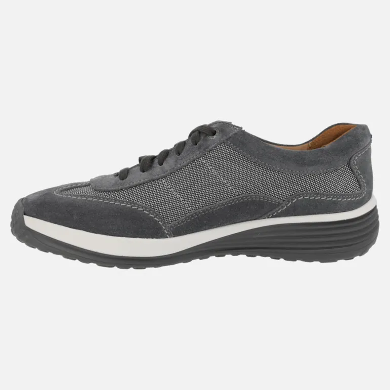 Deportivos para hombre de Mephisto en serraje combinado con tejido