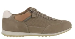 Deportivos para hombre Leon en piel nobuck taupe