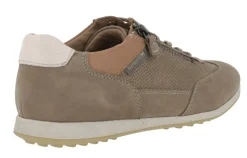 Deportivos para hombre Leon en piel nobuck taupe