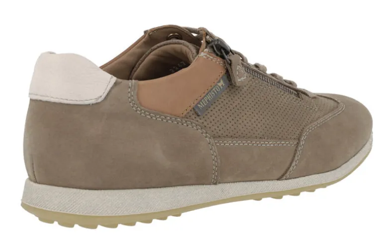 Deportivos para hombre Leon en piel nobuck taupe