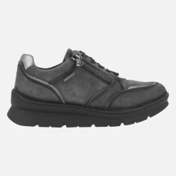 Deportivos Waterproof en serraje con cordones y cremallera