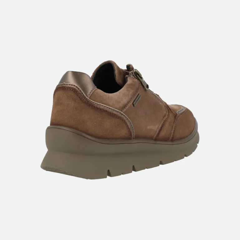 Deportivos Waterproof en serraje con cordones y cremallera