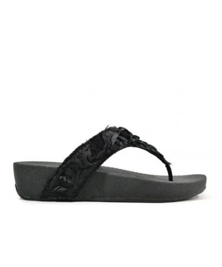 Esclavas negras en tejido y lentejuelas Bashaw
