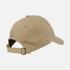 Gorras Popa en rafia oro y tejido beige