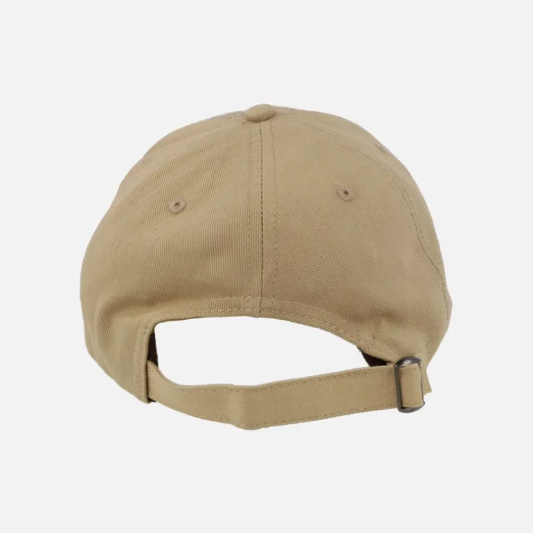 Gorras Popa en rafia oro y tejido beige