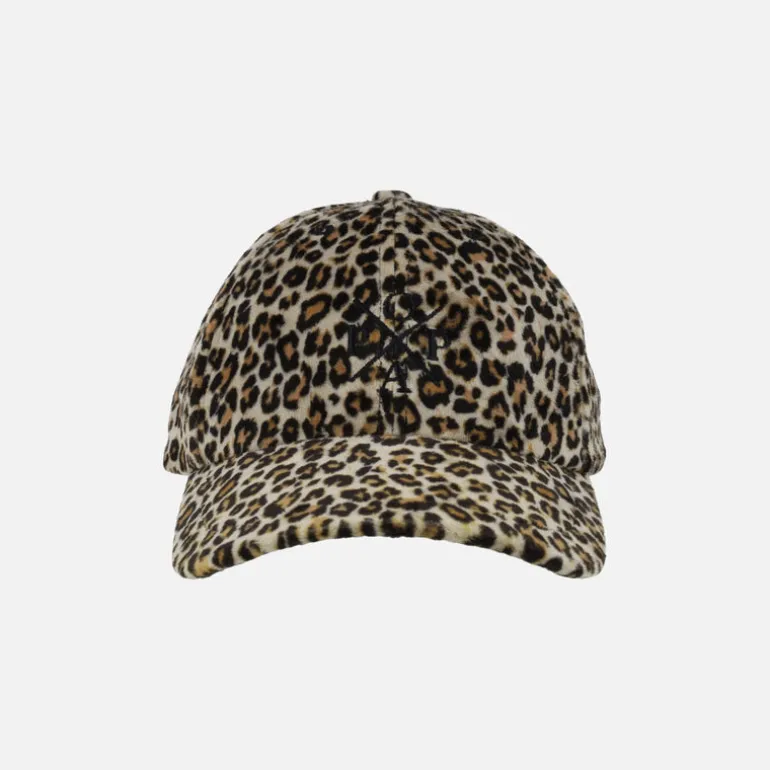 Gorras Popa en tejido leopardo
