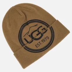 Gorros de punto para hombre UGG Mountain Logo Beanie