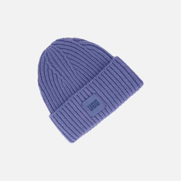 Gorros de punto UGG Chunky Rib Beanie W Logo