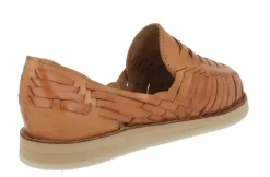 Huaraches trenzados con plataforma Sahuayo alto