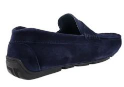 Kiowas con antifaz en serraje azul marino para hombre