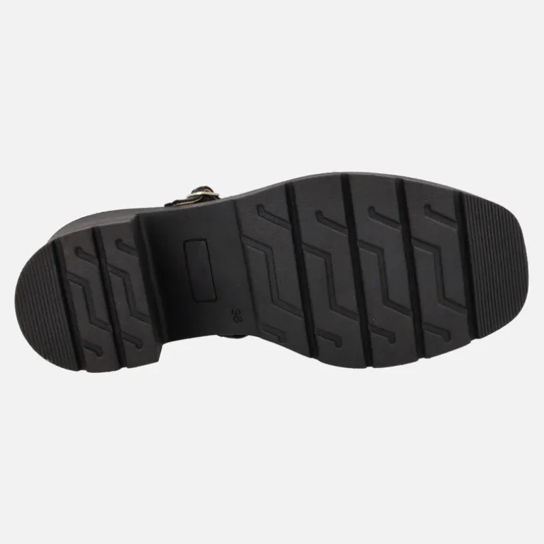 Mercedes negros de piel con piso track Wendy