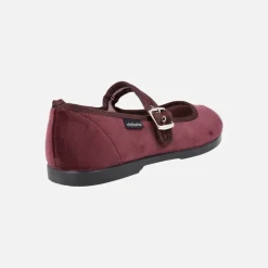 Merceditas de terciopelo para mujer Gong-Fu de Victoria