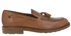 Mocasines Aeroplane en piel cuero con borlas