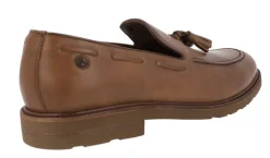 Mocasines Aeroplane en piel cuero con borlas