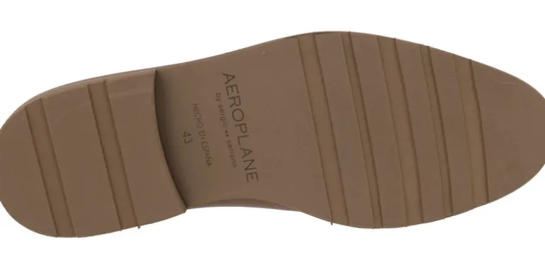 Mocasines Aeroplane en piel cuero con borlas