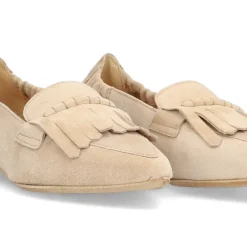 Mocasines Alpe Niza con copete de flecos
