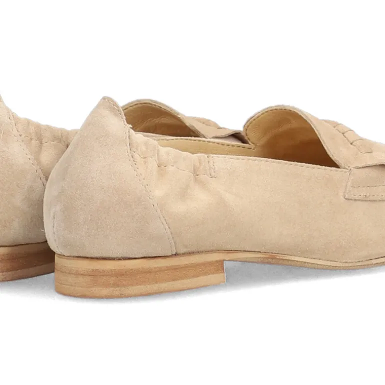 Mocasines Alpe Niza con copete de flecos