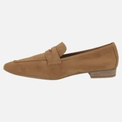 Mocasines Baza de corte clásico en Ante Cuero