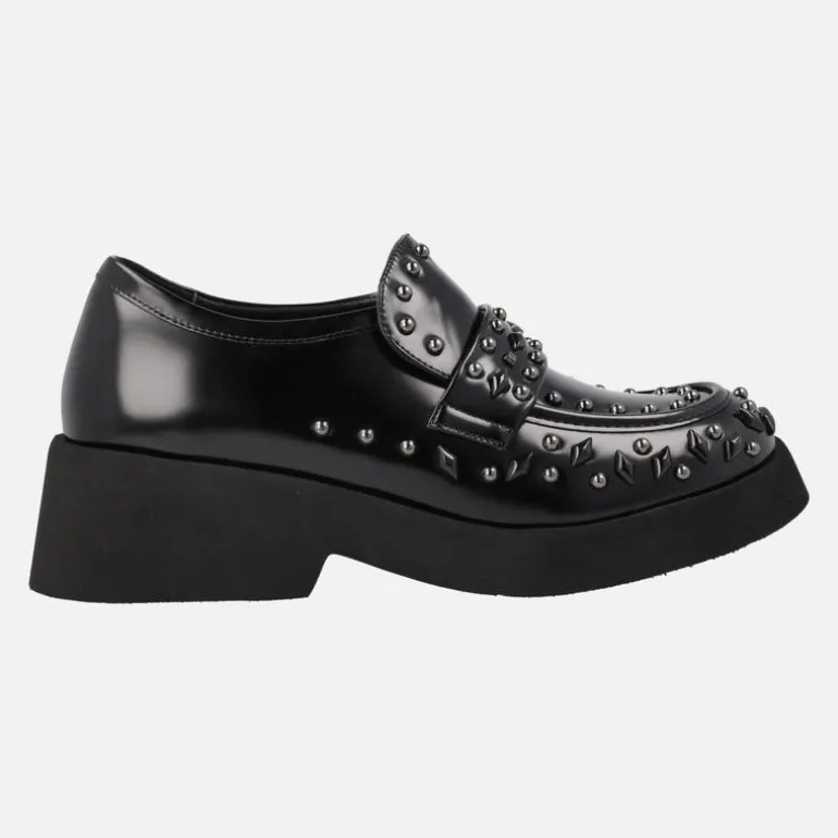 Mocasines Brad con detalle de remaches y suela volumen