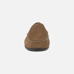 Mocasines clásicos de nobuck marrón para hombre Orion