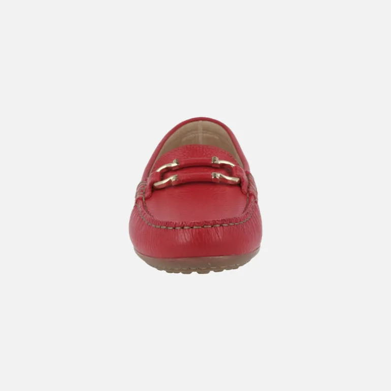 Mocasines clásicos de piel Bruni con adorno metálico