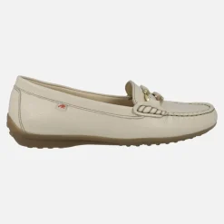 Mocasines clásicos de piel Bruni con adorno metálico