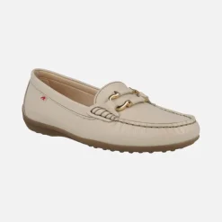 Mocasines clásicos de piel Bruni con adorno metálico