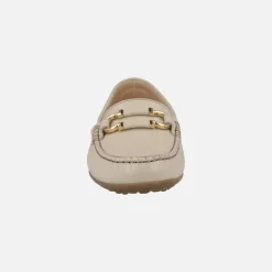 Mocasines clásicos de piel Bruni con adorno metálico