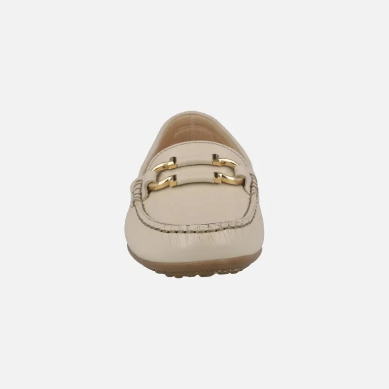 Mocasines clásicos de piel Bruni con adorno metálico