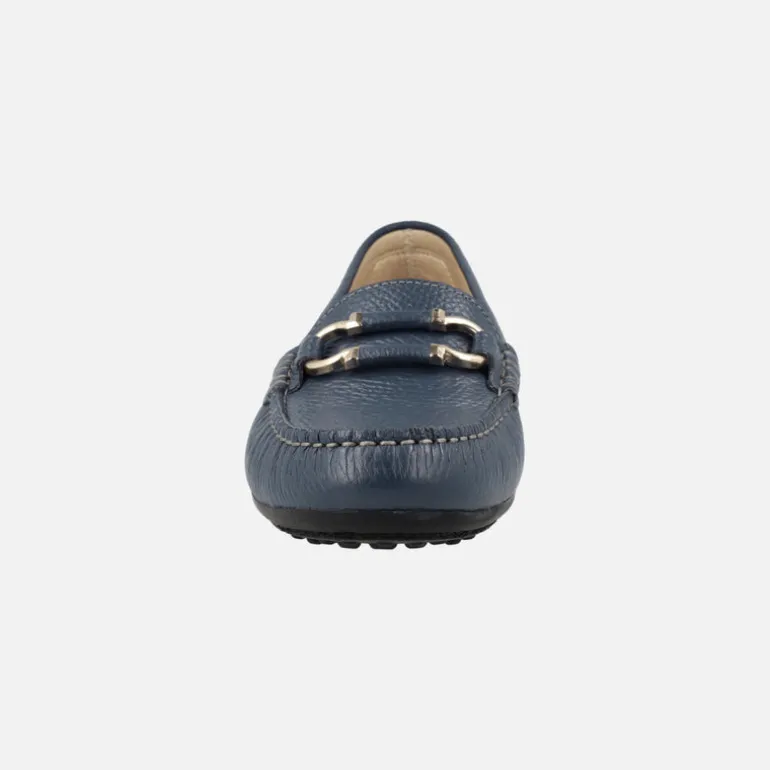 Mocasines clásicos de piel Bruni con adorno metálico