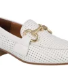 Mocasines con picados y adorno metálico Vileya