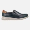 Mocasines confort Daryl en azul marino con elásticos laterales