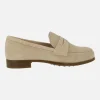 Mocasines de ante con adorno de antifaz