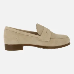 Mocasines de ante con adorno de antifaz
