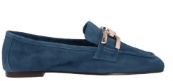 Mocasines de ante con adorno metálico para mujer Frida