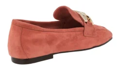 Mocasines de ante con adorno metálico para mujer Frida
