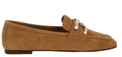 Mocasines de ante con adorno metálico para mujer Frida