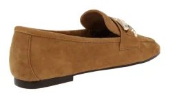 Mocasines de ante con adorno metálico para mujer Frida